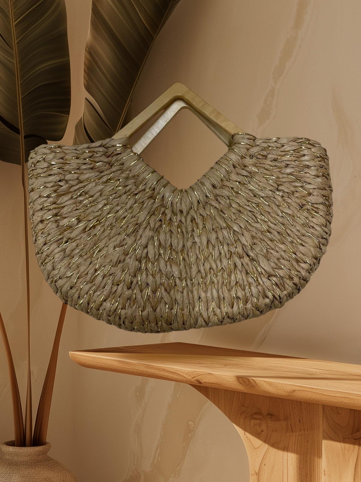 Bolso de Esparto Grande para Mujer - Comodidad y Estilo Natural